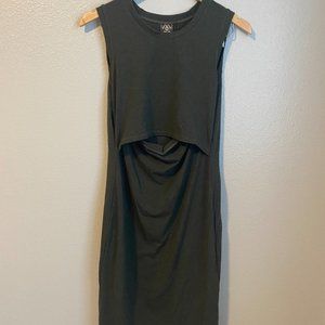 Elegant Black Midi Dress